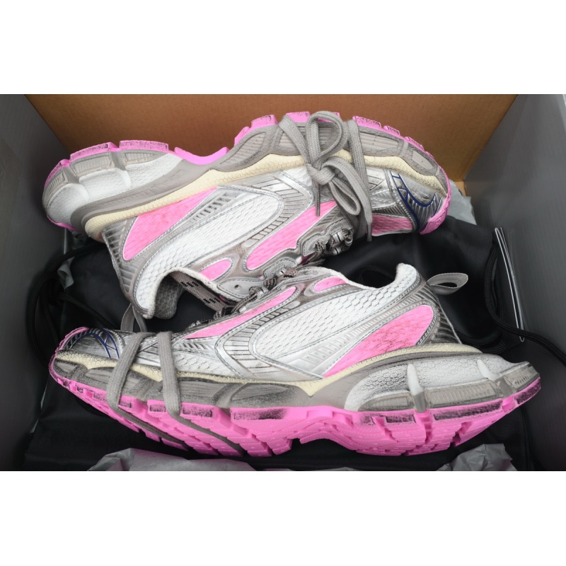 PK God Batch Balenciaga Silver Pink 734731 W3XL5 9050
