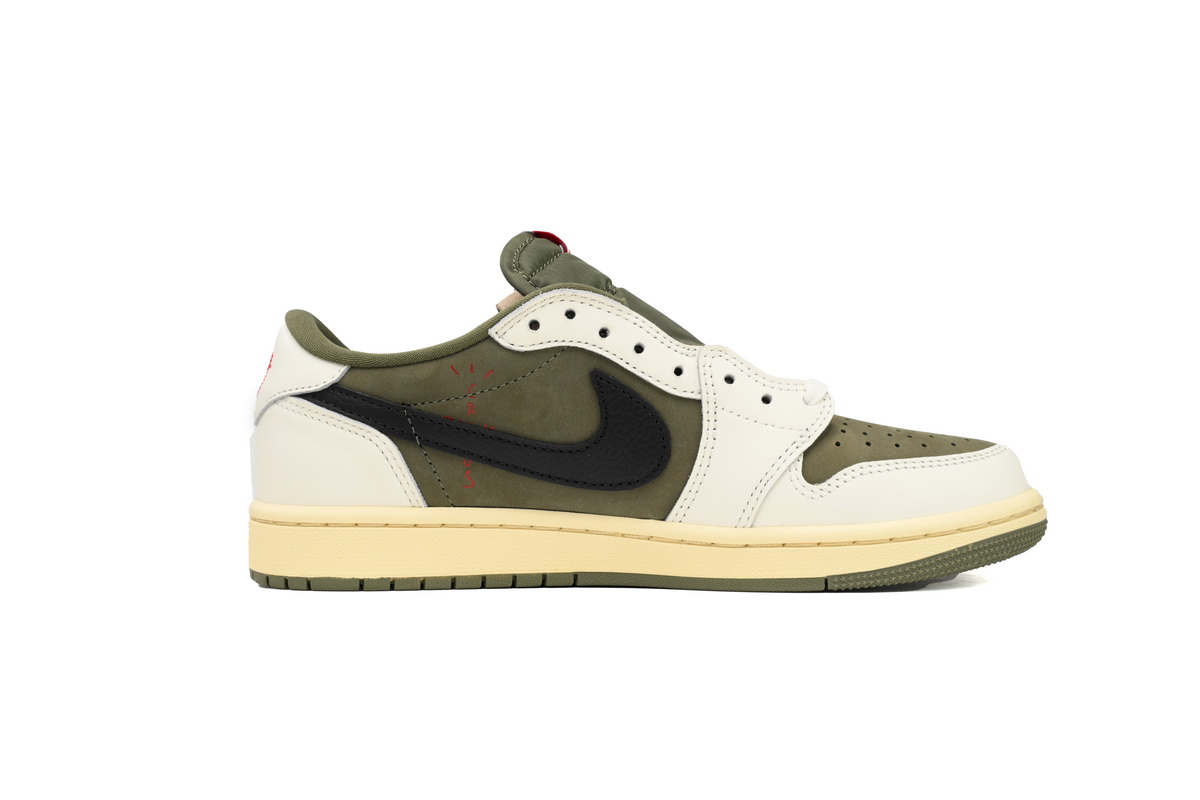 PK God Batch Air Jordan 1 Retro Low OG SP Travis Scott Medium Olive DM7866 200 Pk Stockx