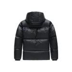Prada Light Re-Nylon hooded puffer jacket Black