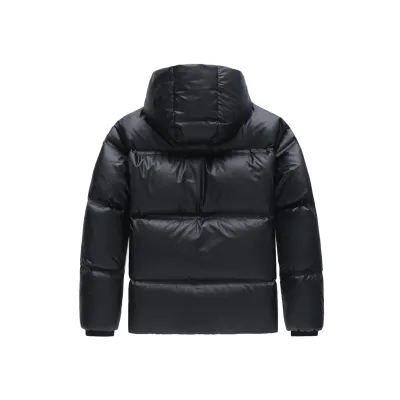 Prada Light Re-Nylon hooded puffer jacket Black 02