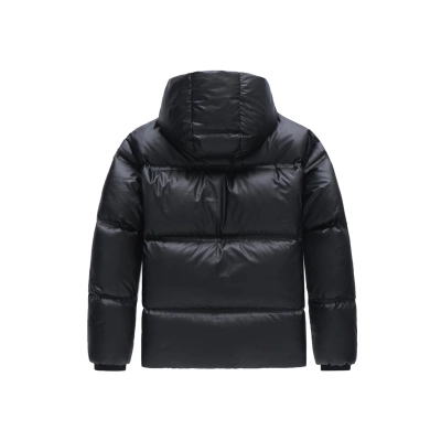 Prada Light Re-Nylon hooded puffer jacket Black 02