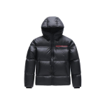 Prada Light Re-Nylon hooded puffer jacket Black