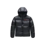 Prada Light Re-Nylon hooded puffer jacket Black