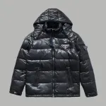 Prada puffer jacket. Medium Black