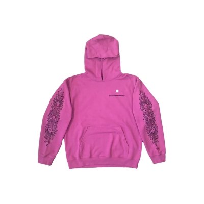 Chrome Hearts Matty Boy Spider Web Hoodie Purple 01