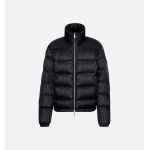 Dior Oblique Down Jacket Black Technical Jacquard