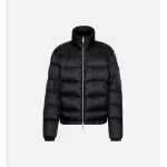 Dior Oblique Down Jacket Black Technical Jacquard