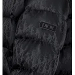 Dior Oblique Down Jacket Black Technical Jacquard