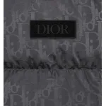 Dior Oblique Down Jacket Gray Technical Jacquard