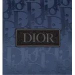 Dior Oblique Down Jacket Navy Blue Technical Jacquard