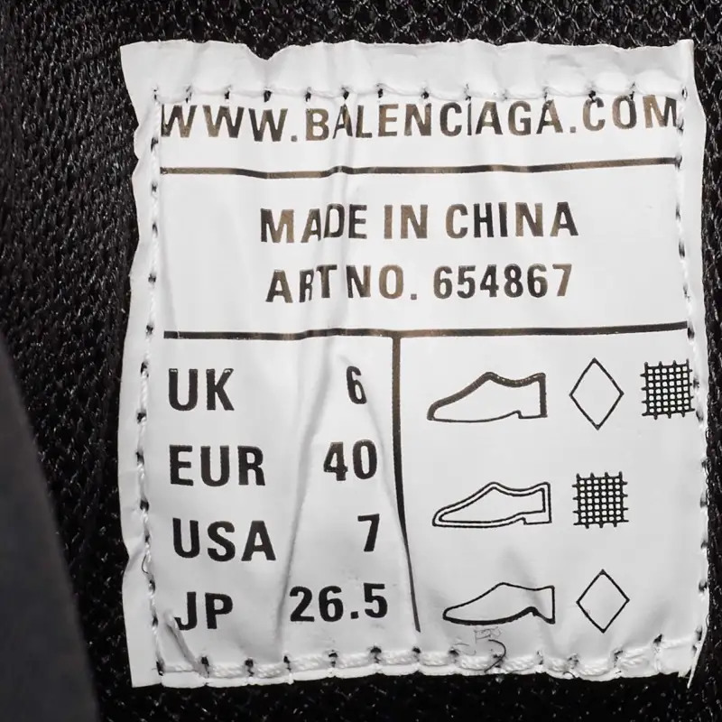 Balenciaga Track Hike Black