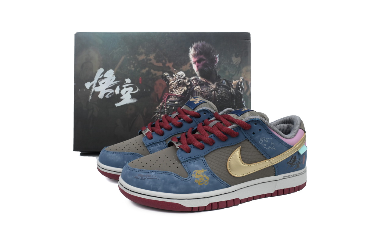 LJR Batch Nike SB Dunk Low Black Myth: Wu kong WK0820-001
