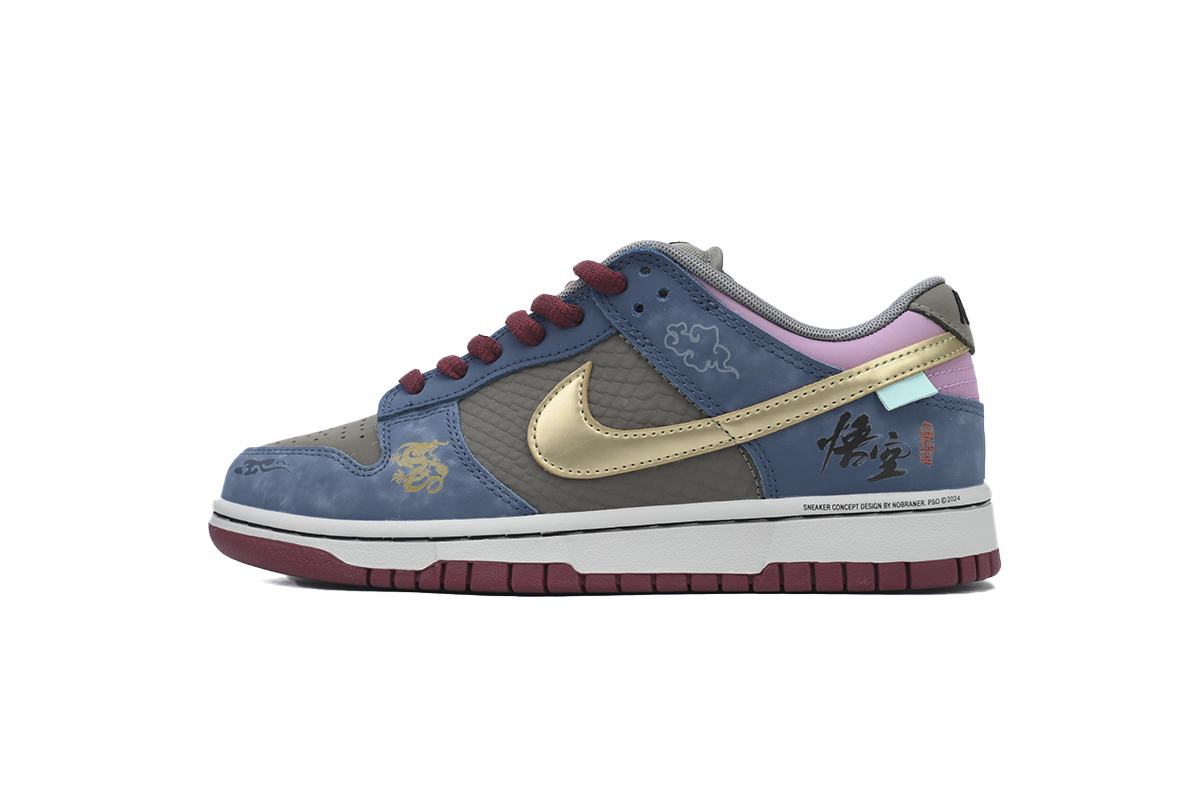 LJR Batch Nike SB Dunk Low Black Myth: Wu kong WK0820-001