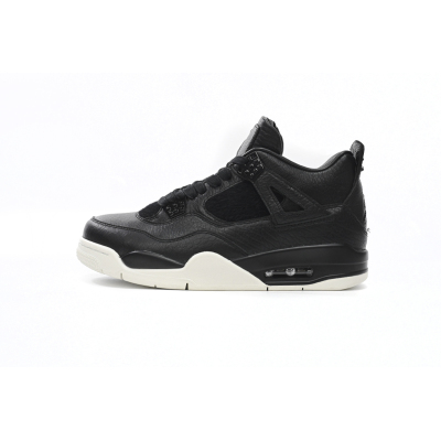 PK God Batch Air Jordan 4 black snake 819139-010 01
