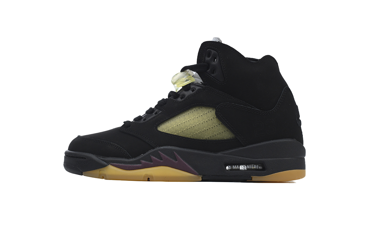 PK God Batch Air Jordan 5 Retro SP A Ma Maniére Black FD1330-001