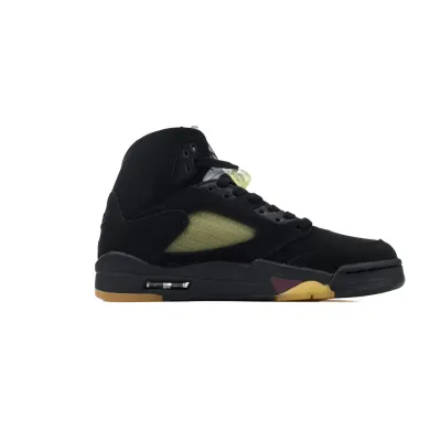 PK God Batch Air Jordan 5 Retro SP A Ma Maniére Black FD1330-001 02