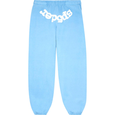Sp5der Worldwide Sweatpant Sky Blue 01