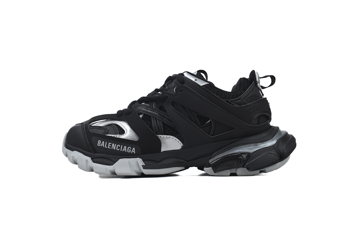 Balenciaga Track Sneaker Black Silver