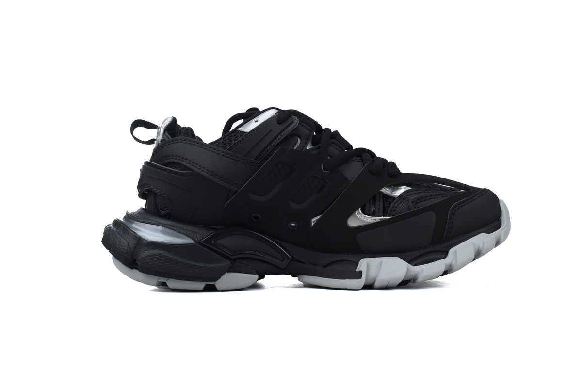 Balenciaga Track Sneaker Black Silver