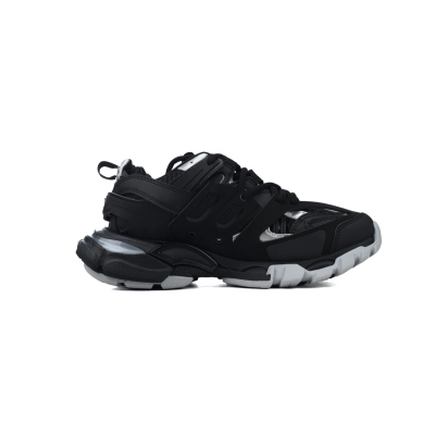 Balenciaga Track Sneaker Black Silver 02