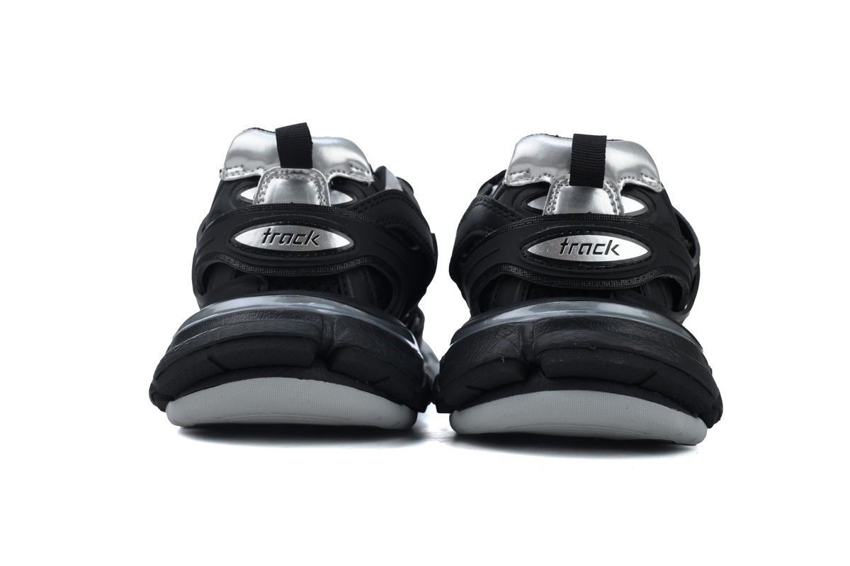 Balenciaga Track Sneaker Black Silver