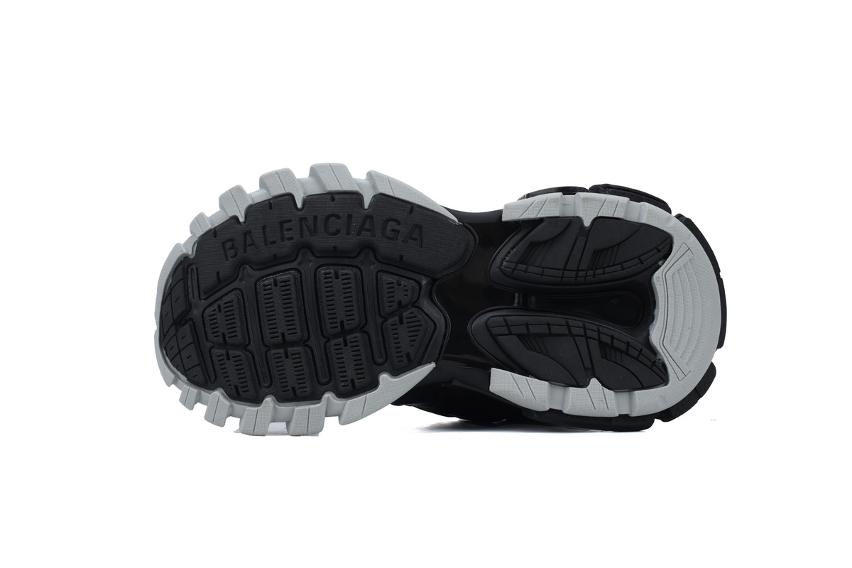 Balenciaga Track Sneaker Black Silver