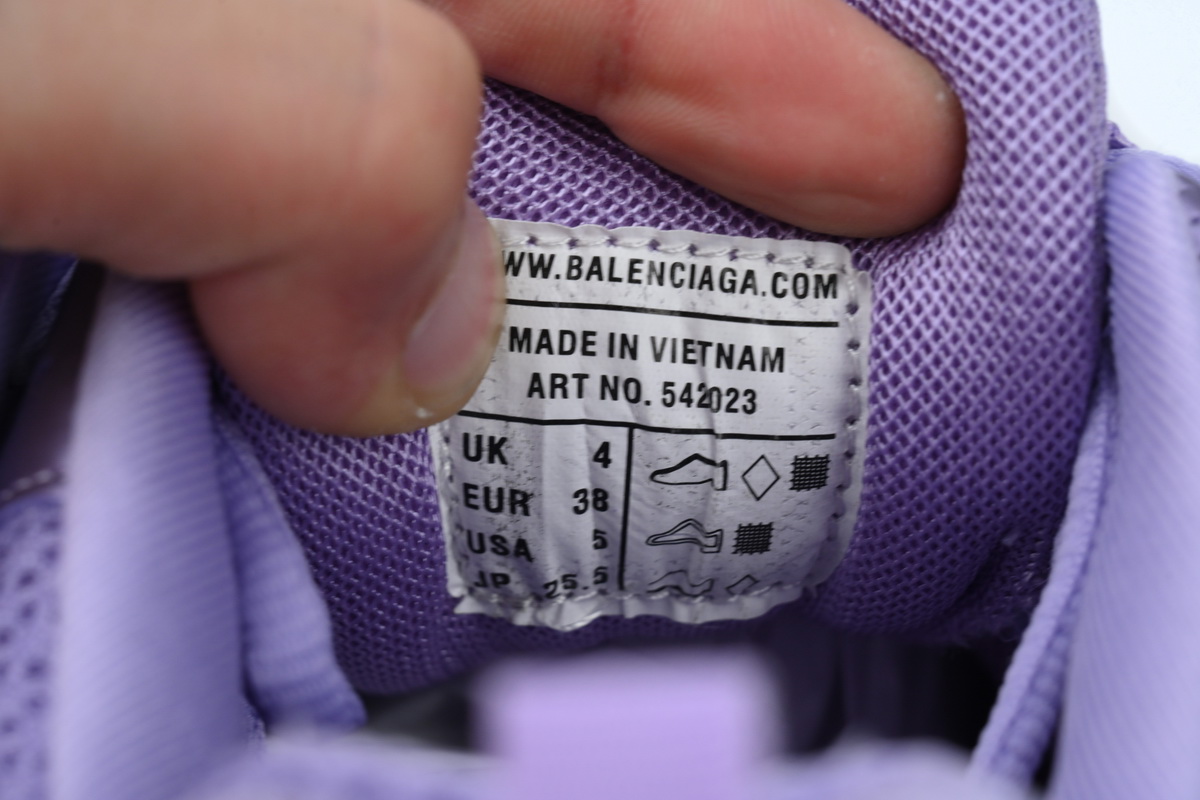 Balenciaga Track Sneaker Purple