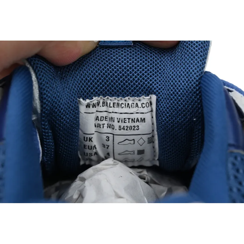 Balenciaga Track Sneaker White Blue