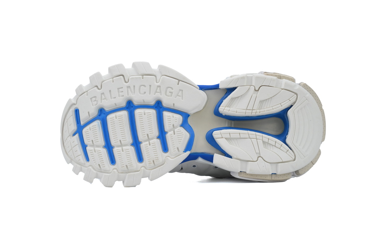 Balenciaga Track Sneaker White Grey Blue