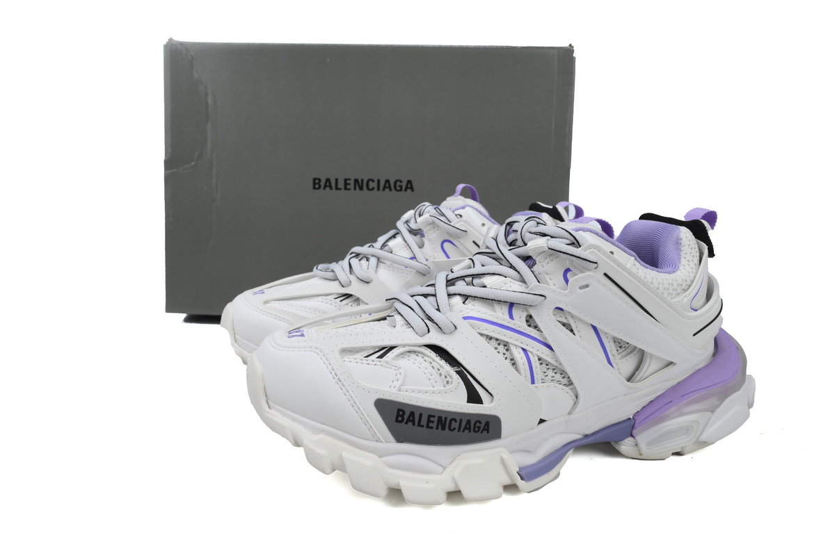 Balenciaga Track Sneaker White Purple