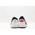LJR Batch Travis Scott x Air Jordan 1 Low White black blue