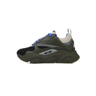 PK God Batch Dior Olive Green 'B22' Sneakers Cream 01