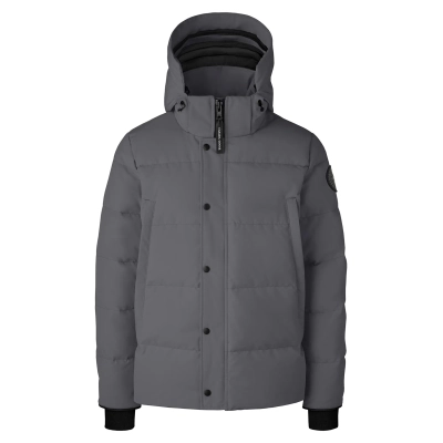 Canada Goose Wyndham Parka Black Label Coastal Grey 01