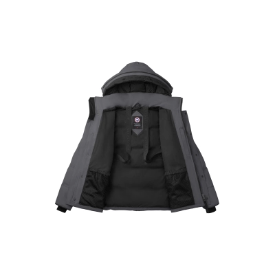 Canada Goose Wyndham Parka Black Label Coastal Grey 02
