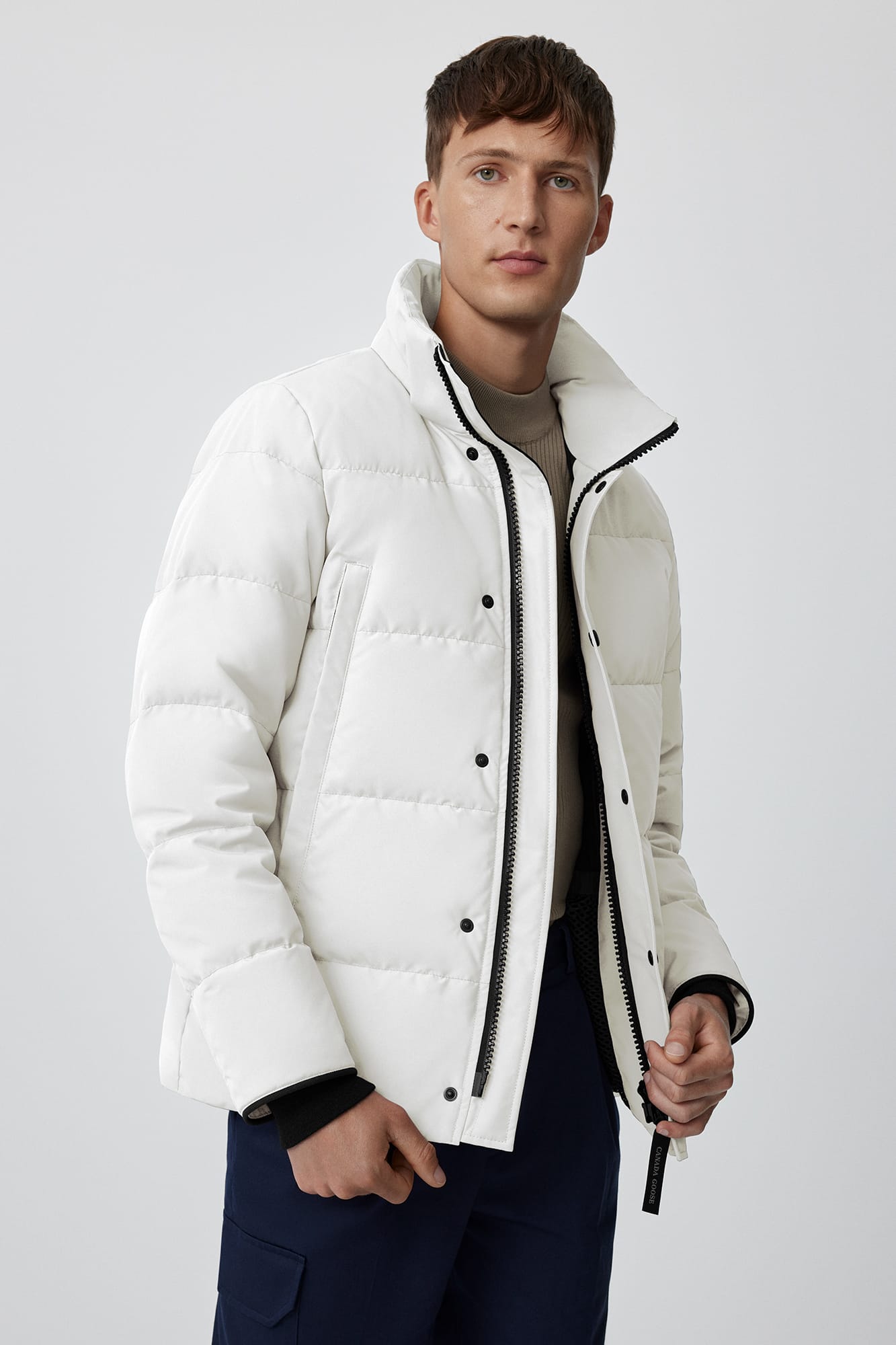 Canada Goose Wyndham Parka Black Label North Star White