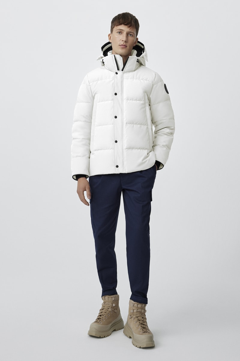 Canada Goose Wyndham Parka Black Label North Star White