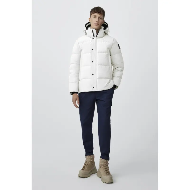 Canada Goose Wyndham Parka Black Label North Star White