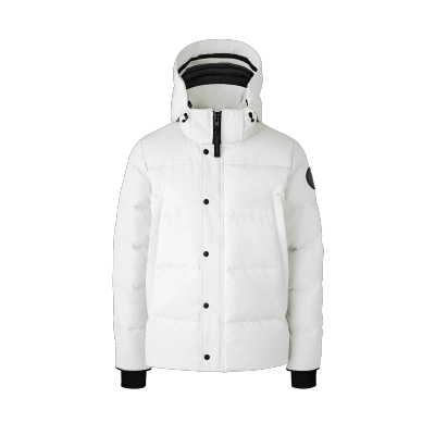 Canada Goose Wyndham Parka Black Label North Star White 01