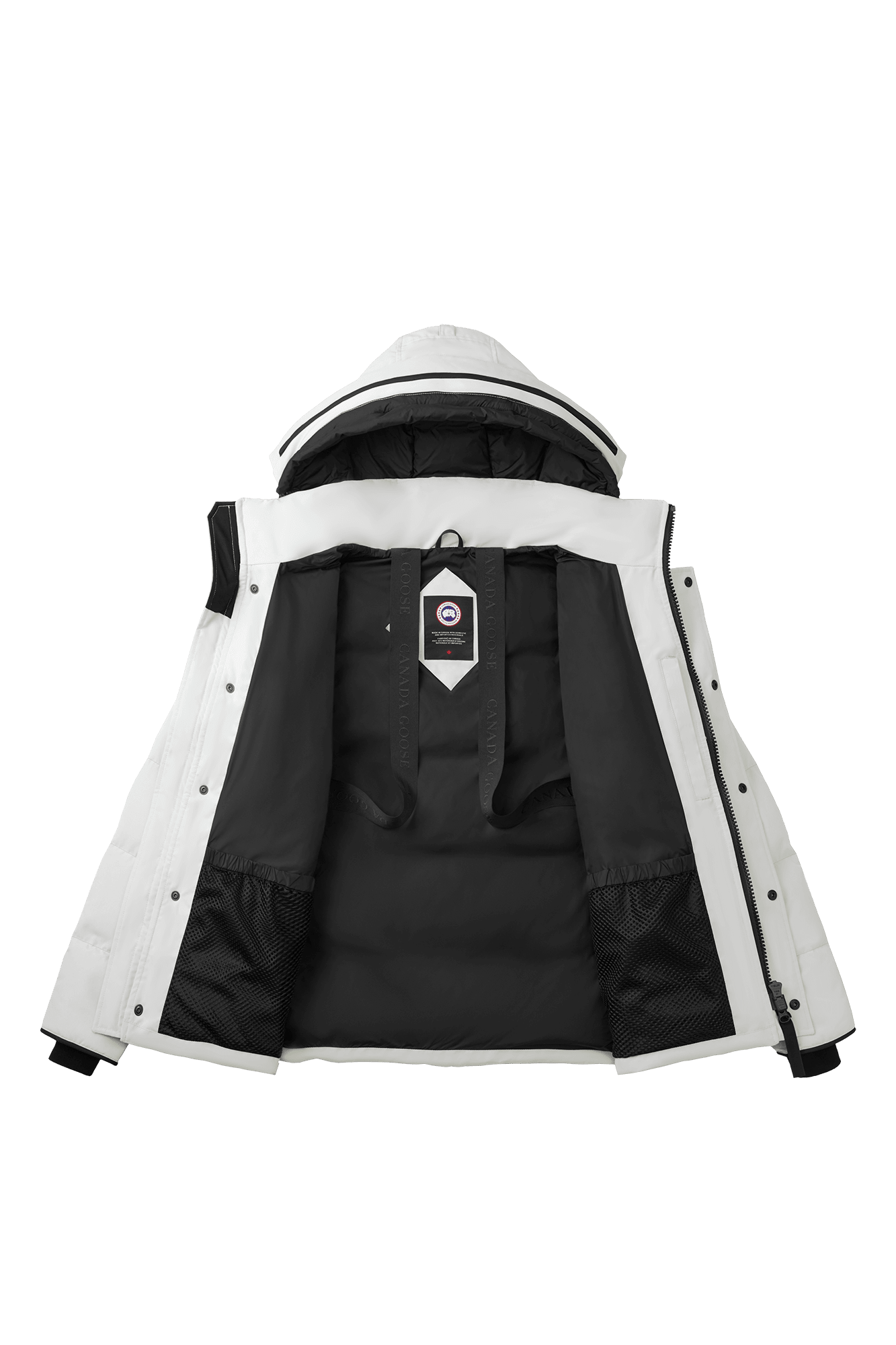 Canada Goose Wyndham Parka Black Label North Star White