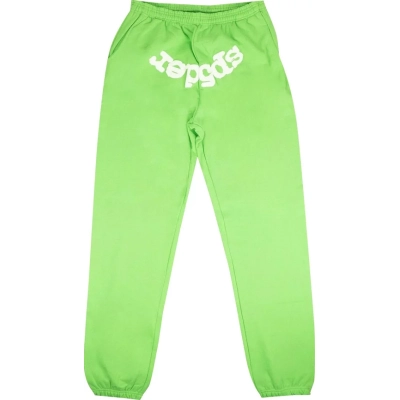 Sp5der Worldwide Sweatpant Green 01
