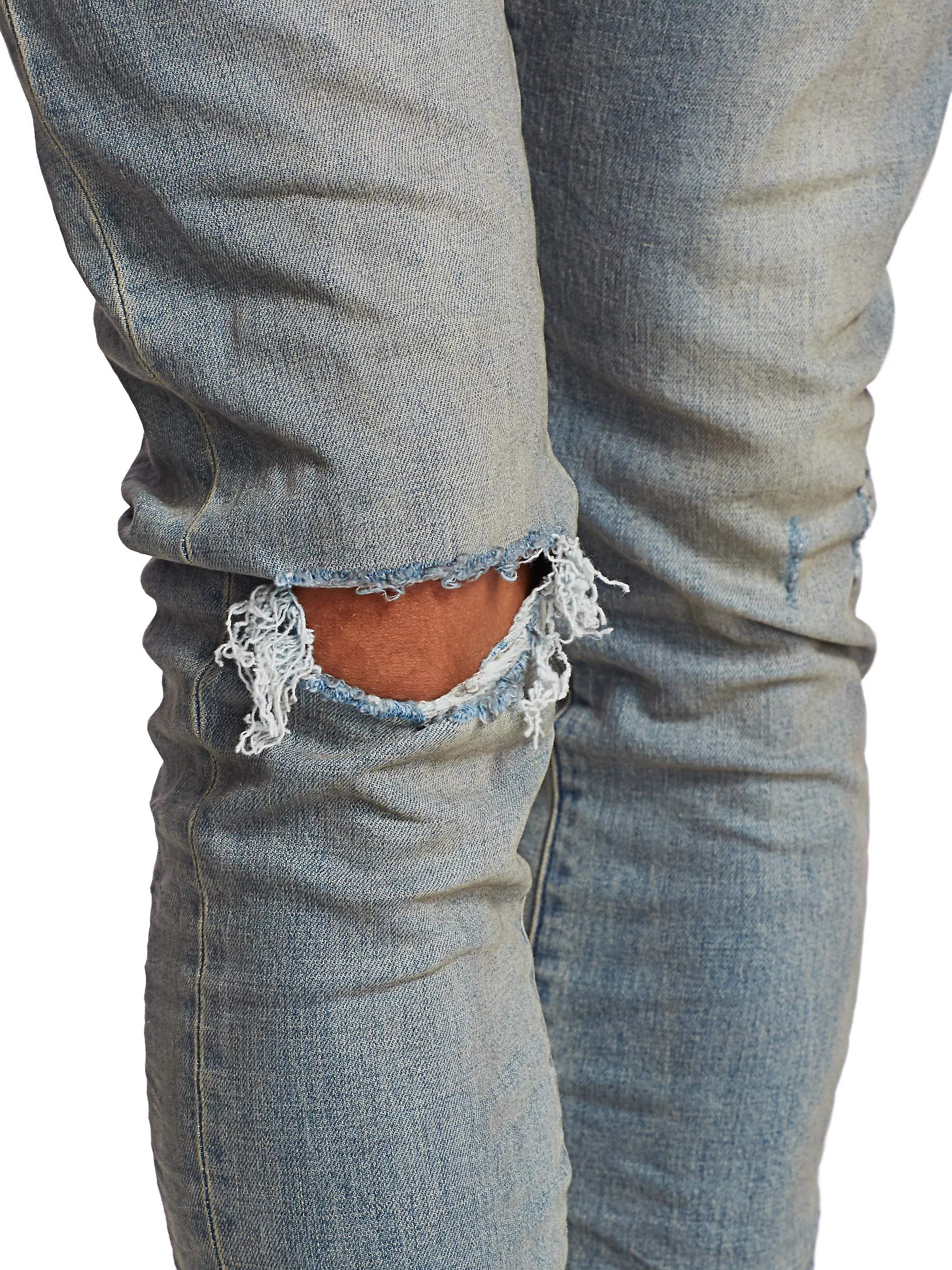 Purple Brand fashion jeans Blue Dirty Wax