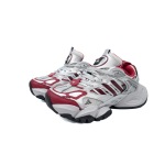  Adidas XLG Runner Deluxe Silver wine red