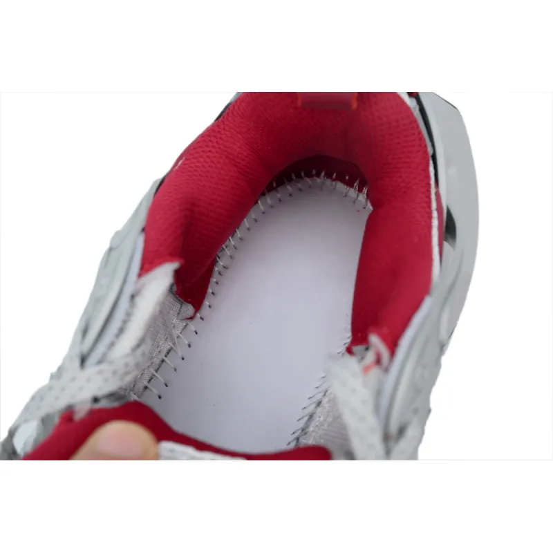  Adidas XLG Runner Deluxe Silver wine red