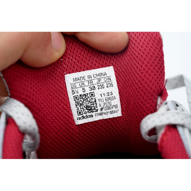  Adidas XLG Runner Deluxe Silver wine red