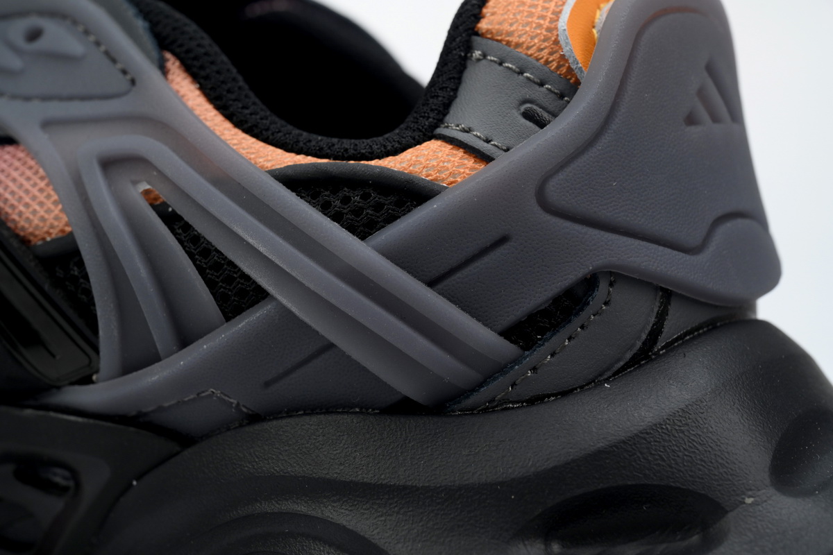 Adidas XLG Runner Deluxe Black fragrant taro and orange