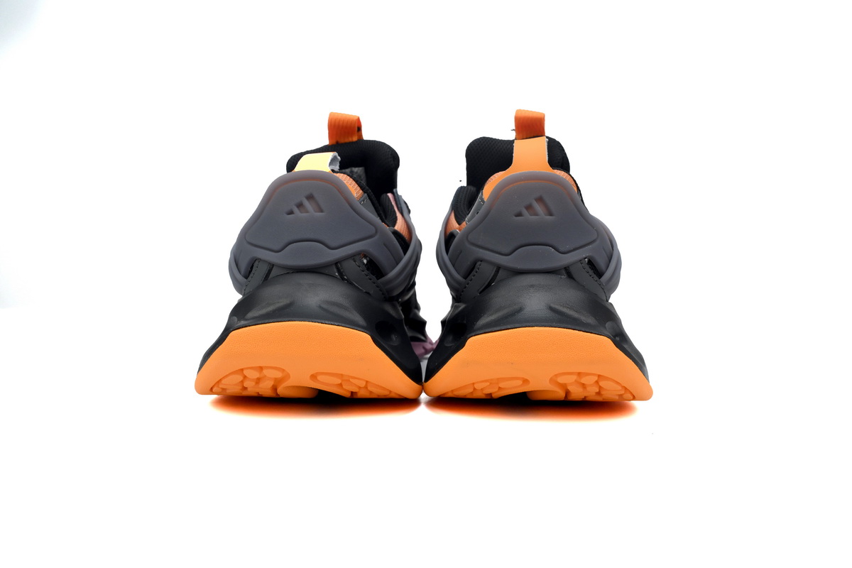 Adidas XLG Runner Deluxe Black fragrant taro and orange