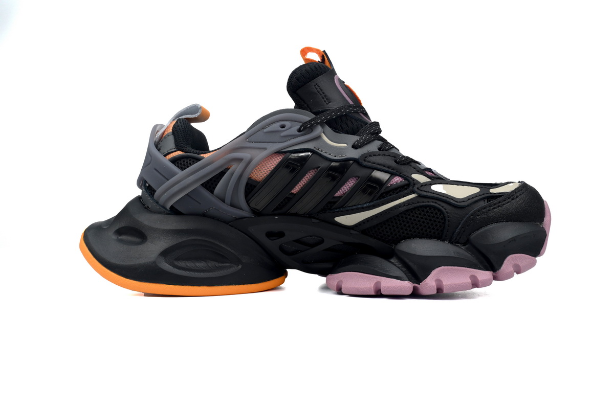 Adidas XLG Runner Deluxe Black fragrant taro and orange