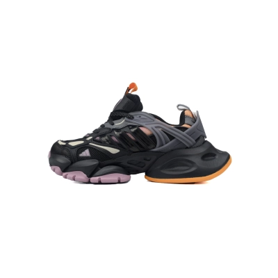 Adidas XLG Runner Deluxe Black fragrant taro and orange 01