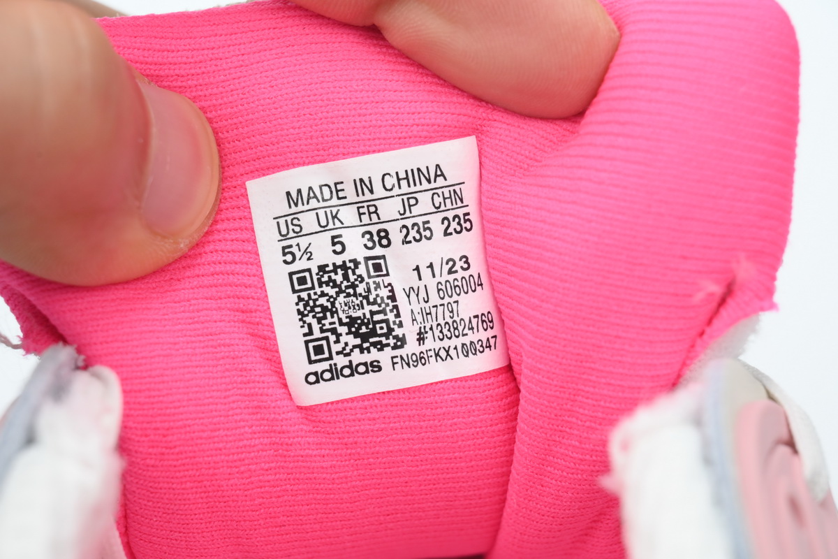 Adidas XLG Runner Deluxe White and Pink