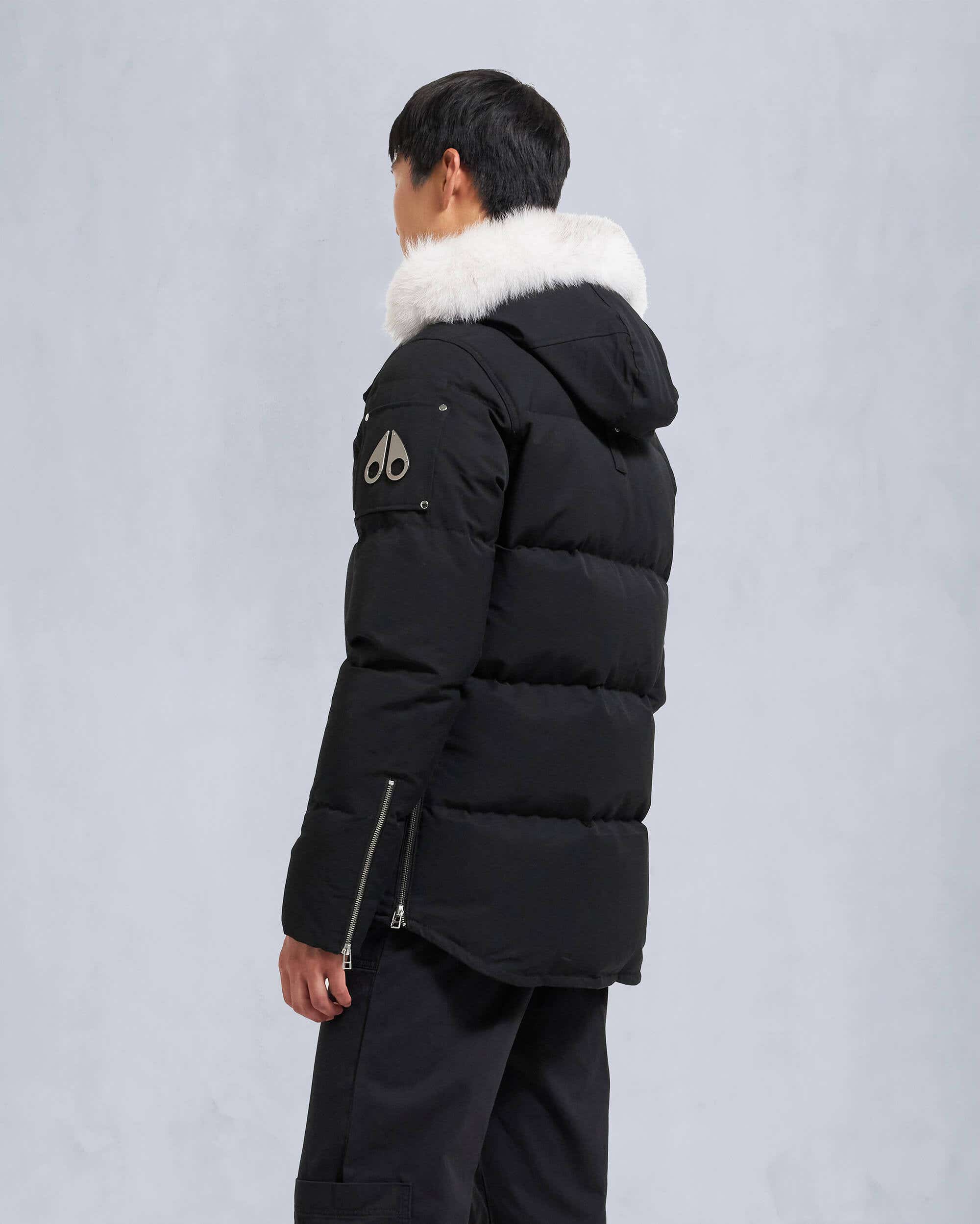 Moose Knuckles ORIGINAL 3Q FUR Black/Whites